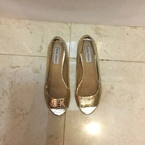 Steve Madden Peep Toe Wedge Shoe